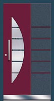 Holz-Aluminium-Haustüren